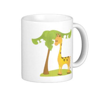 Giraffe and Tree Mug