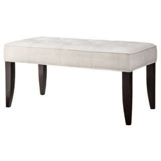 Bench Roma Tufted End of Bed Bench   Oyster
