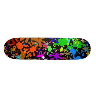 Splatter Wallpaper Skate Decks