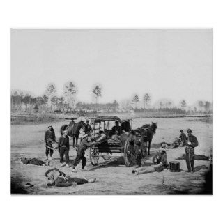Civil War Ambulance Crew Print