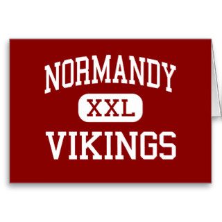 Normandy   Vikings   High   Saint Louis Missouri Greeting Card