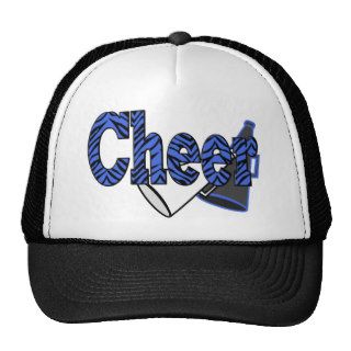 Cheer Zebra Style Mesh Hats