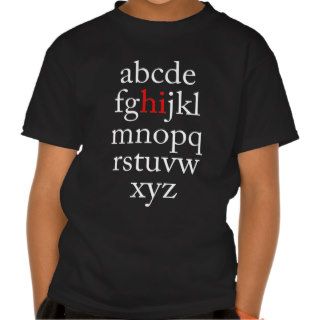 Alpha "hi" t shirts