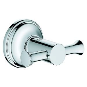 GROHE Essentials Authentic Robe Hook in StarLight Chrome 40656000