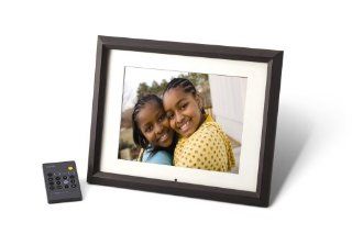 Royal Machines PF120 256 12 Inch Wood Digital Picture Frame with Remote/256MB Memory/Audio/Video  Camera & Photo