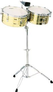 Latin Percussion M257B Timbal Brass / Chrome Musical Instruments
