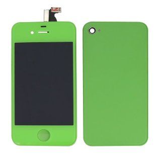 Digital Family Replacement LCD Touch Screen with Tools Kit for Iphone 4s Green Cell Phones & Accessories