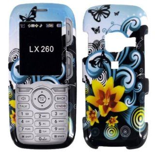 Yellow Lily Hard Case Cover for LG Rumor Scoop LX260 Cell Phones & Accessories