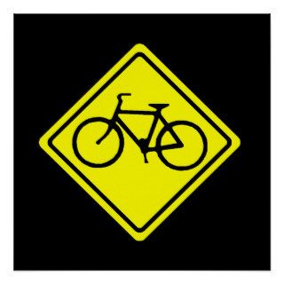 Bike Sign Poster