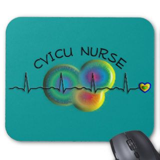 CVICU Nurse Gifts Mouse Pad