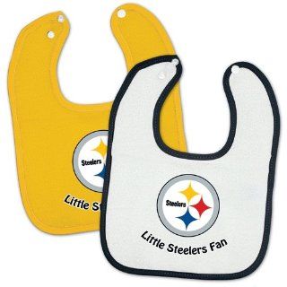 Pittsburgh Steelers Official NFL Infant One Size Baby Bib Set by McArthur  Infant And Toddler Sports Fan Apparel  Sports & Outdoors