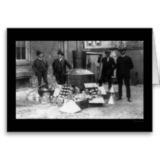 Moonshine Still IRS 1922 Greeting Card