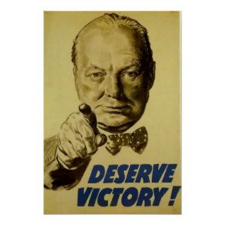 Deserve Victory Poster