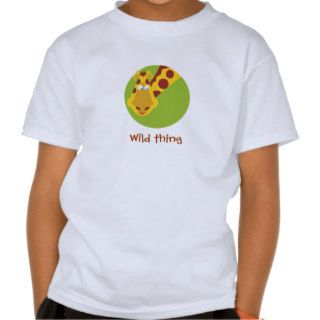 Wild Thing   Shirt   Giraffe
