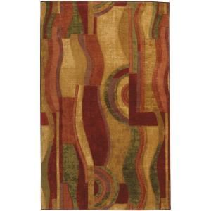 Mohawk Home Picasso Wine 5 ft. x 8 ft. Area rug 156916