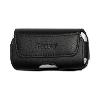 Reiko Horizontal Pouch HP79A for LG LX260 Rumor   Retail Packaging   Black Cell Phones & Accessories