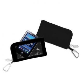 Charm14 Touchscreen Phone Wallet Everything Bag Wristlet (Black) Clothing