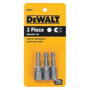 DEWALT 3 Piece Magnetic Nut Driver Set DW2224