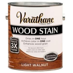 Varathane 1 gal. Light Walnut Wood Stain (2 Pack) 266306