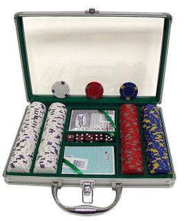 Trademark Poker 200 piece Chip Set Poker Chips