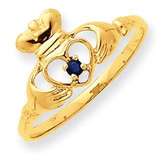 14k Sapphire Birthstone Ring Jewelry