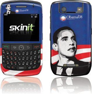 Barack Obama   BlackBerry Curve 8900   Skinit Skin Cell Phones & Accessories
