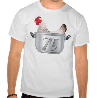 Chicken Pot Pi   Funny Math Tshirt