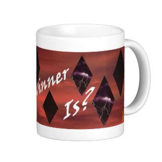 Cards  Anyone   Diamond Cup Coffee Mug