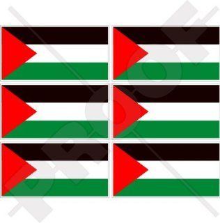 PALESTINE Flag, Palestinian State 40mm (1, 6") Mobile Cell Phone Vinyl Mini Stickers, Decals x6  Other Products  