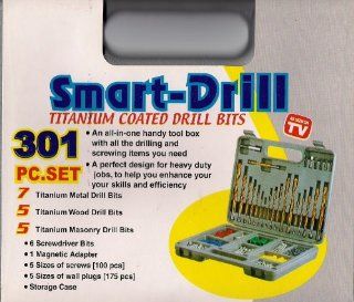 Smart Droll 301 Piece set [As Seen on TV]   Drill Bit Sets  