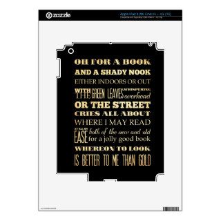 Art   Whereon to Look is Better than Gold. iPad 3 Skins