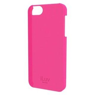 iLuv Translucent Hardshell Case for iPhone 5  iCA7H305 (ICA7H305PNK)   Cell Phones & Accessories