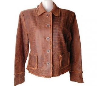 Scully Leather Women's Del Monico Fringe Jacket, Brown, XS Outerwear
