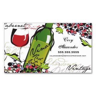 Wine Lover Business Card
