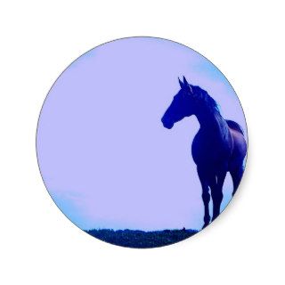 Horse Silhouette Design Sticker
