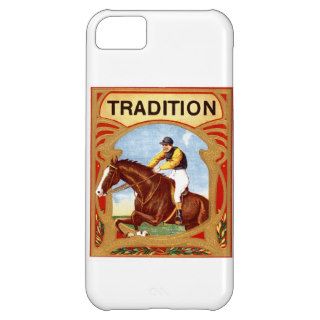 Vintage Tradition Horse Cigar Label Cover For iPhone 5C