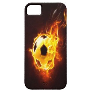 Ignited Soccer Ball iPhone 5 Case