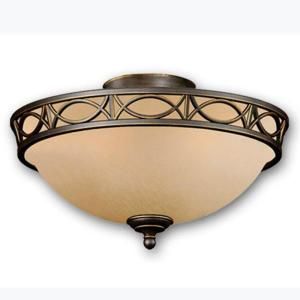 AireRyder 13 in. Oil Rubbed Bronze Ceiling Fan Light Kit LK51211OR