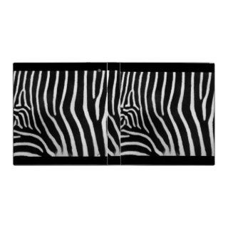 Zebra Patterned Binder