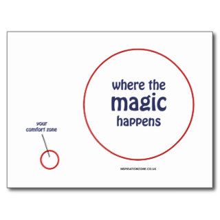 'Where The Magic Happens' Postcard