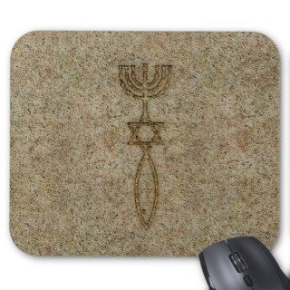 Messianic Seal Stone Mousepad