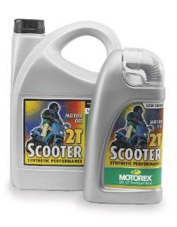 Motorex SCOOTER 2T SYN BLND OIL 4LTR Engine Oil Scooter 2T   281 400 Automotive