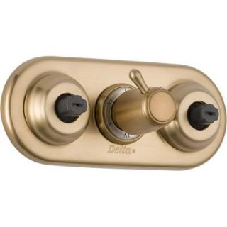 Delta Jetted Module Body Spray/Body Jet Diverter Trim in Champagne Bronze featuring H2Okinetic T18037 CZ