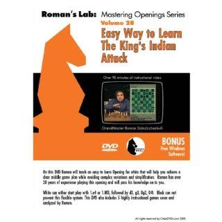 Roman's Chess Labs Vol. 28, Easy Way to Learn the King's Indian Attack DVD Movies & TV