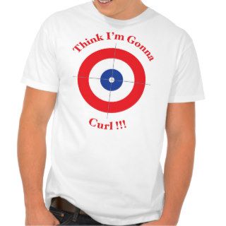 Funny Curling Tee Shirt