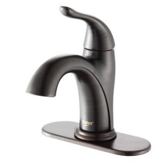 Kraus Arcus Single Hole Single Handle Bathroom Faucet in Oil Rubbed Bronze FUS 1011ORB