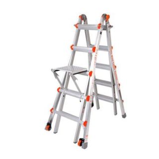 Little Giant Ladder M22 Classic 19 ft. Aluminum Multi Position Ladder with 300 lb. Load Capacity Type IA Duty Rating 10103LG