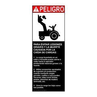 ANSI DANGER To Avoid Serious Injury Death Spanish Label ADS 14502  Business And Store Signs 
