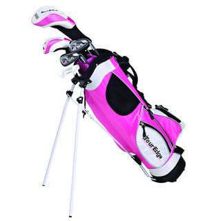 Tour Edge Golf HT Max J Jr 4x1 Graphite Right handed Golf Set with Bag Junior Club Sets