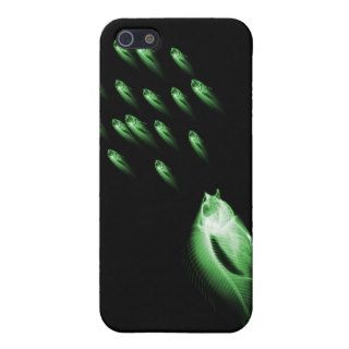 X RAY FISH CHASE   GREEN iPhone 5 COVER